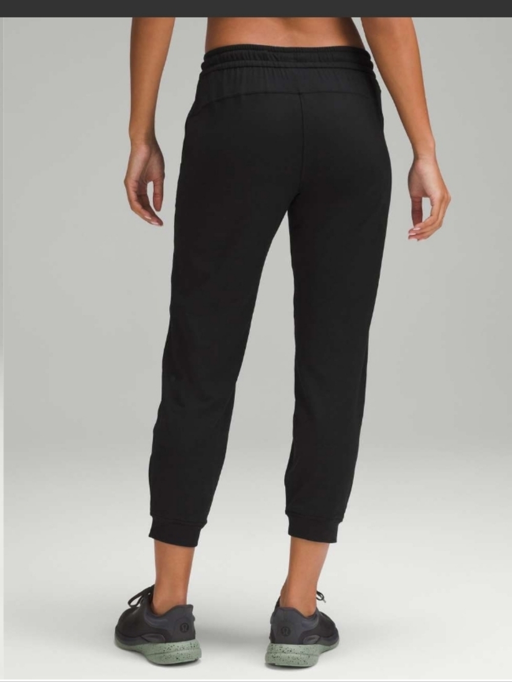 Women's Black soft jersey Jogger Pants - Comfortable Everyday Fit